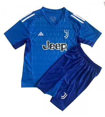 Juventus Bramkarskie Koszulka Podstawowych Dziecięca 2023-24 Krótki Rękaw (+ Krótkie spodenki)